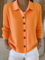 Nora | Women's V-Neck Button-Front Cardigan