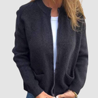 Signe | Women's Relaxed-Fit Longline Cardigan – Autumn Layering