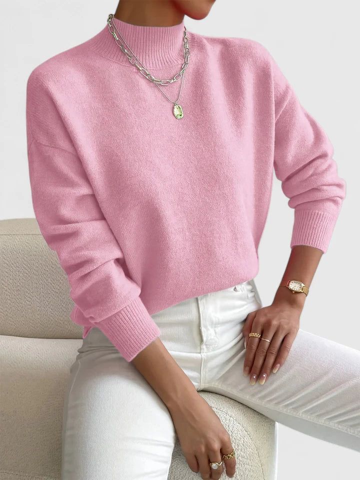 Marcha | Women's Elegant Turtleneck Knit Sweater
