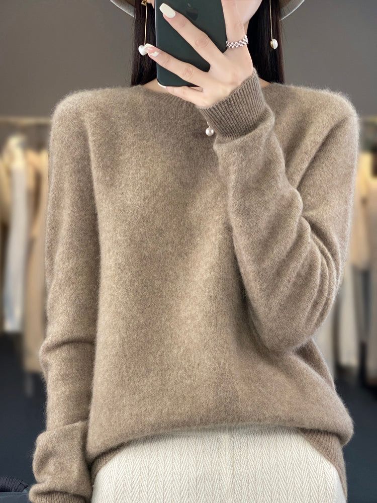 Ravena | Women's Oversized Pullover Sweater – Relaxed Fit