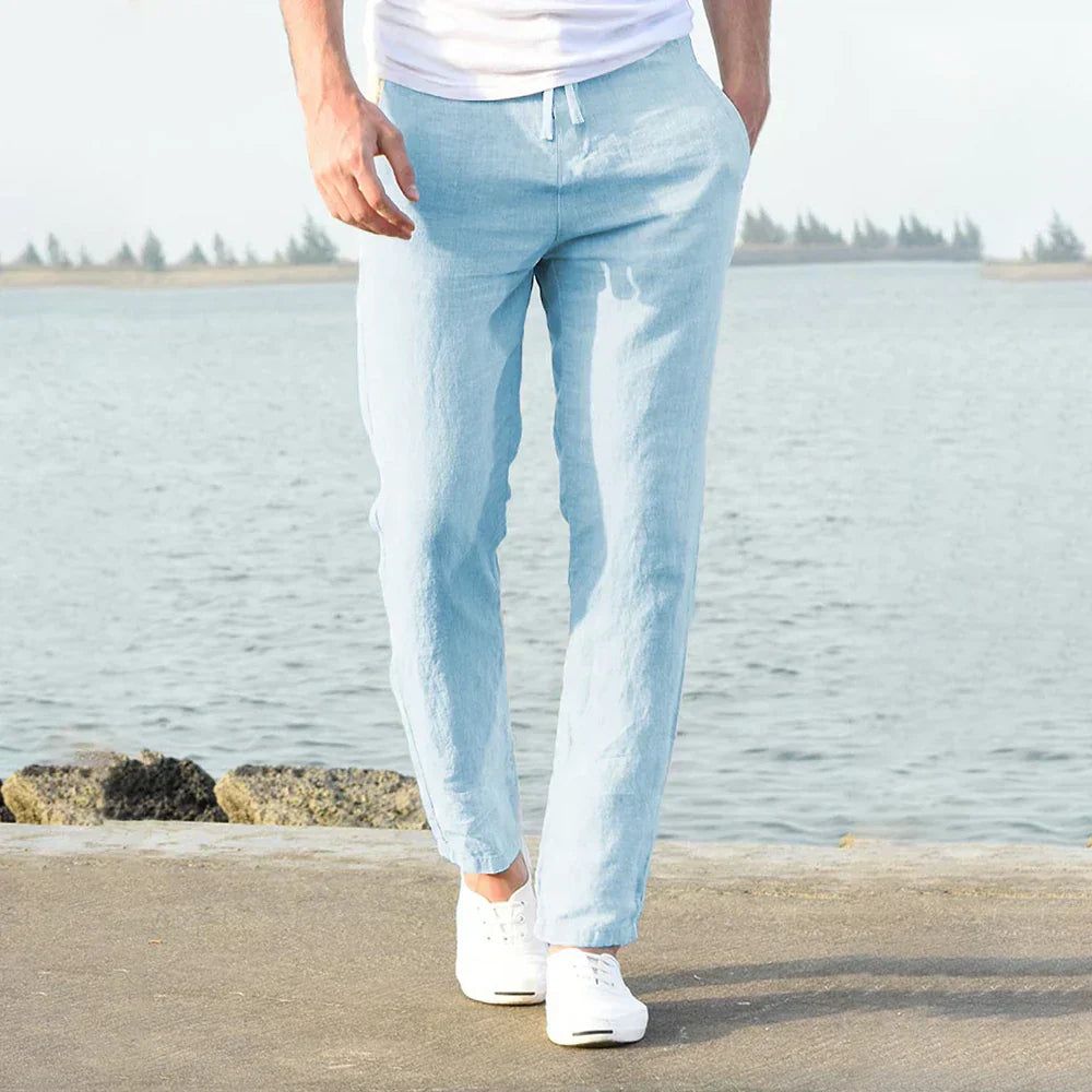 Maja | Men's Relaxed-Fit Trousers – Summer Casual Wear