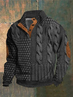 Elias | Men's Relaxed Crew Neck Winter Sweater