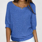 Isla | Women's Relaxed Crew Neck Comfortable Sweater