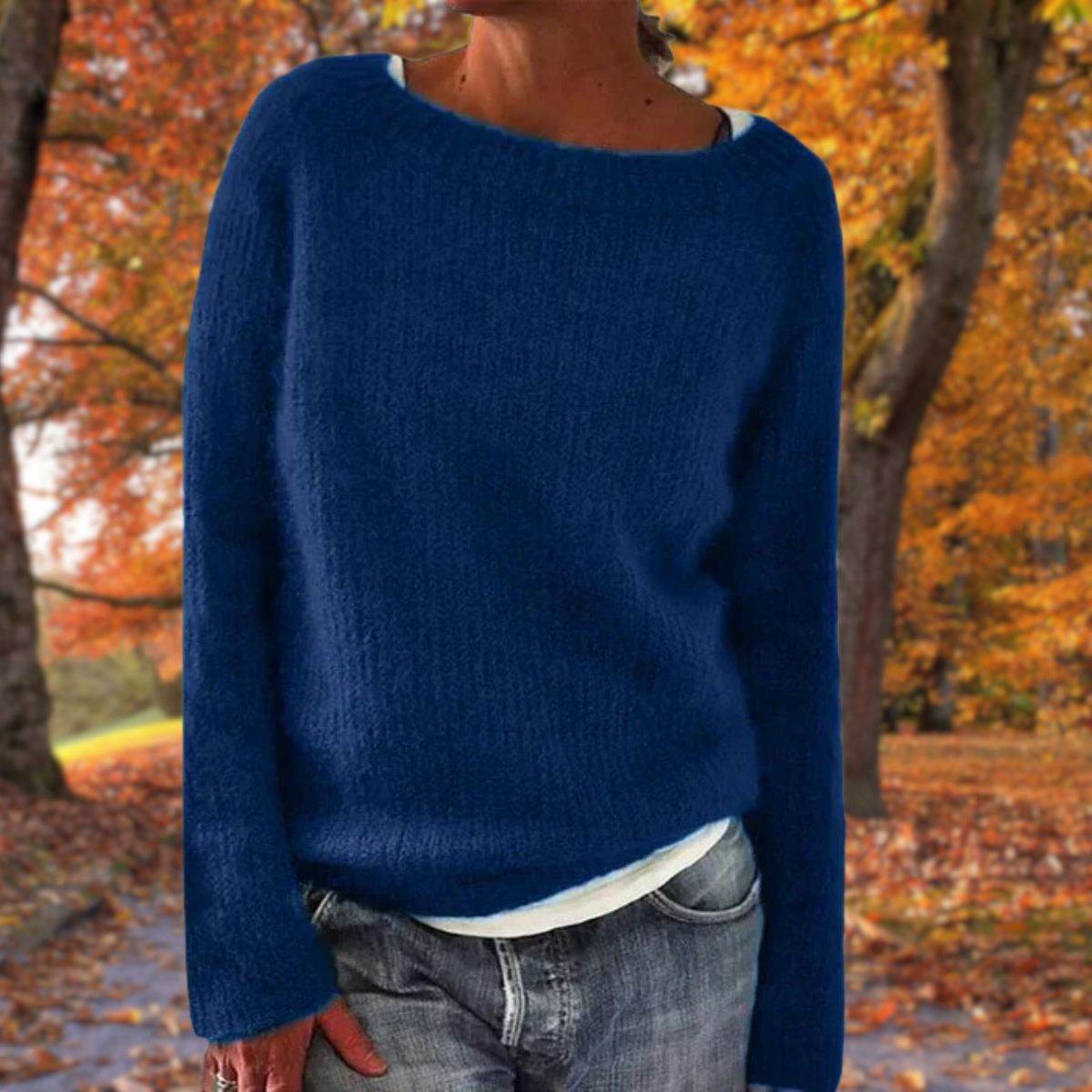 Oliver | Women's Relaxed-Fit Crew Knit Sweater