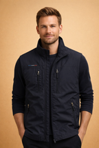 Marcus | Men's Utility Zip Bodywarmer for Weekend Layering
