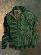 Elias | Men's Relaxed Crew Neck Winter Sweater
