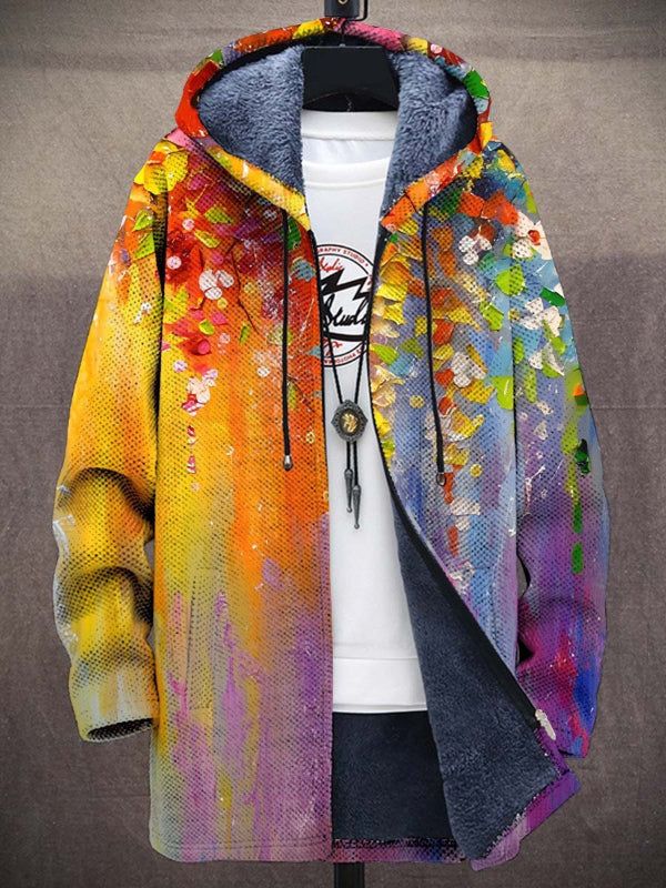 Silke | Women's Art-Print Cardigan Sweater