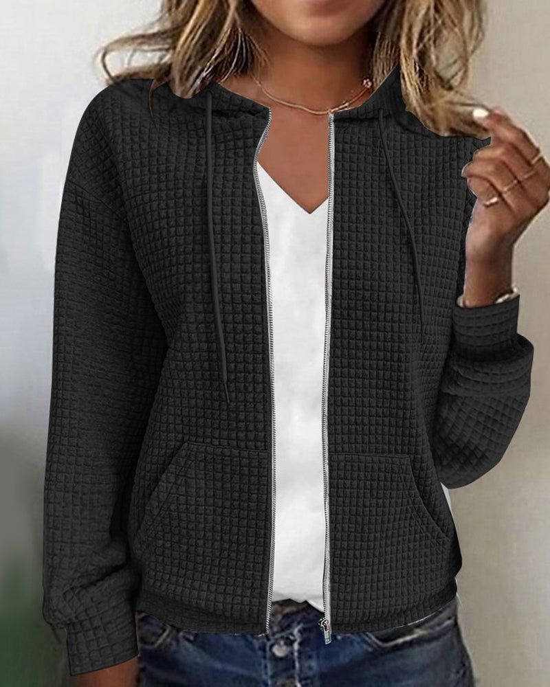 Nova | Women's Relaxed-Fit Zip Cardigan With Pockets