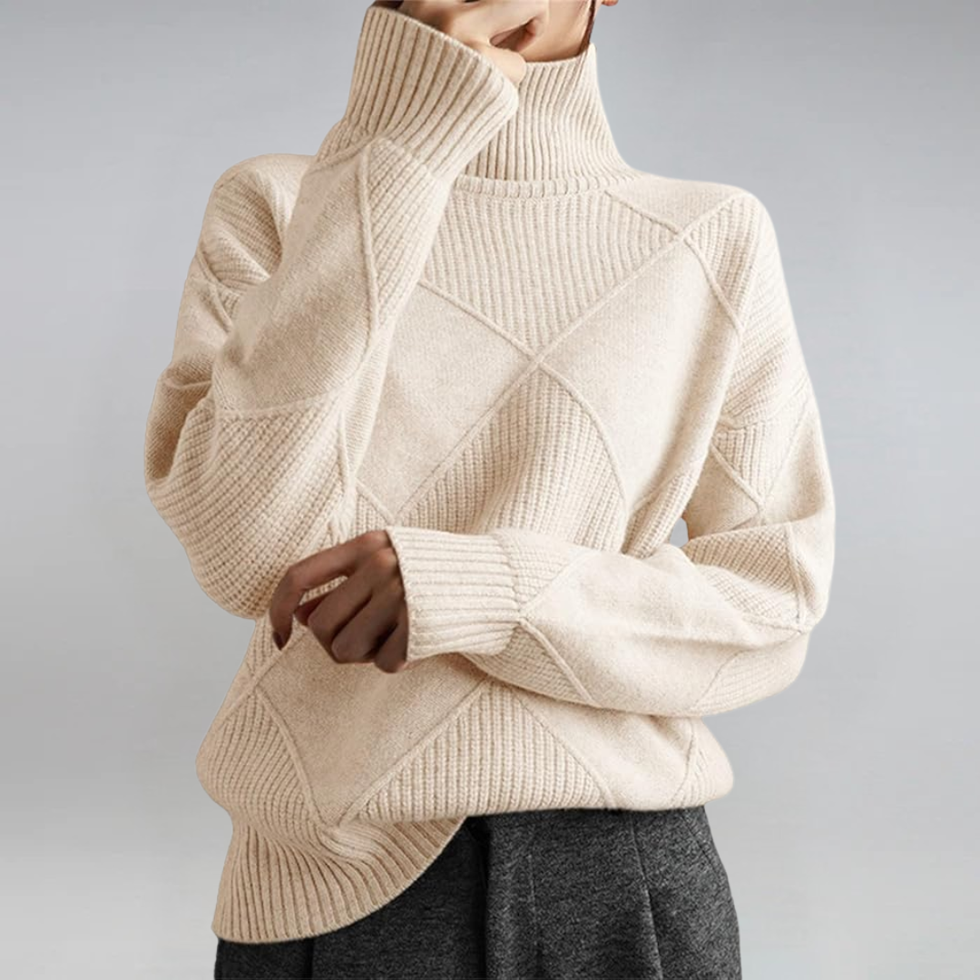 Odette | Women's Relaxed-Fit Turtleneck Sweater