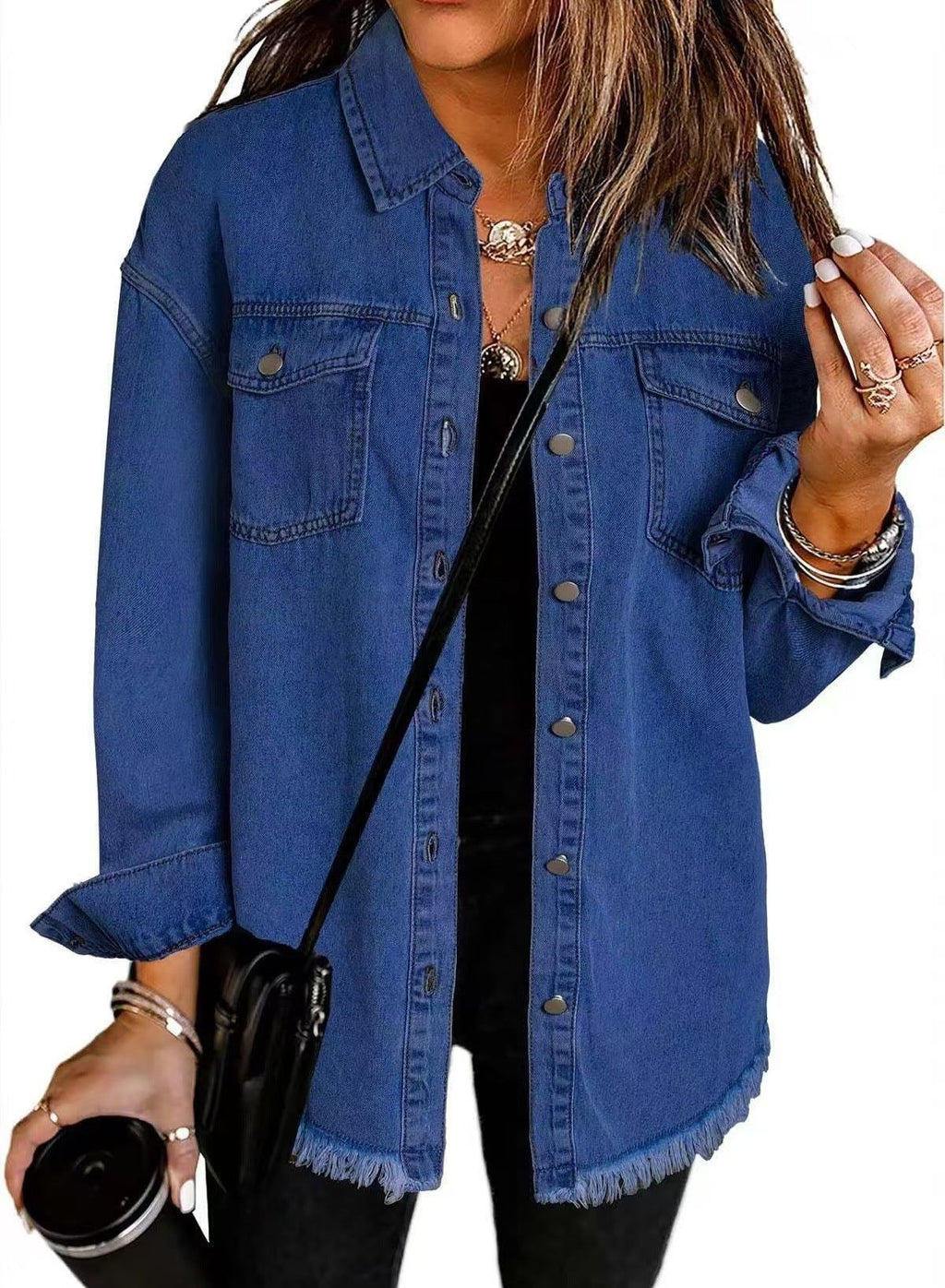 Svea | Women's Relaxed-Fit Denim Jacket – Casual Outings