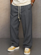 Sylvie | Men's Drawstring Trousers – Tailored Everyday Comfort