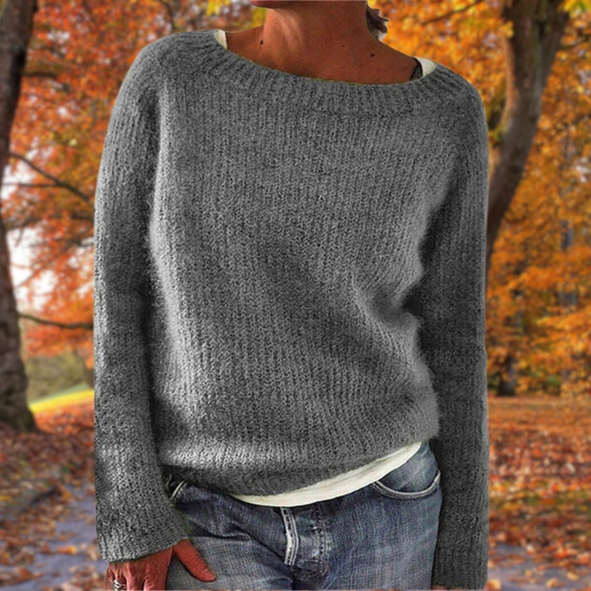 Oliver | Women's Relaxed-Fit Crew Knit Sweater