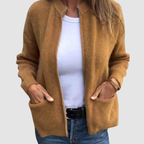 Signe | Women's Relaxed-Fit Longline Cardigan – Autumn Layering