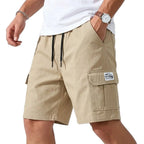 Mathilde | Men's Cargo Shorts Elastic Waist Streetwear