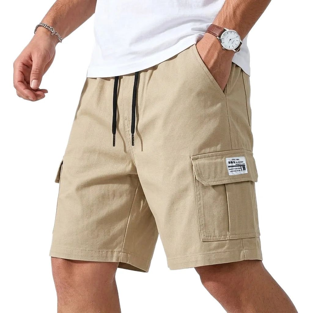 Mathilde | Men's Cargo Shorts Elastic Waist Streetwear