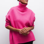 Romy | Women's Turtleneck Knit Sweater – Winter Style
