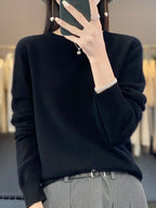 Ravena | Women's Oversized Pullover Sweater – Relaxed Fit