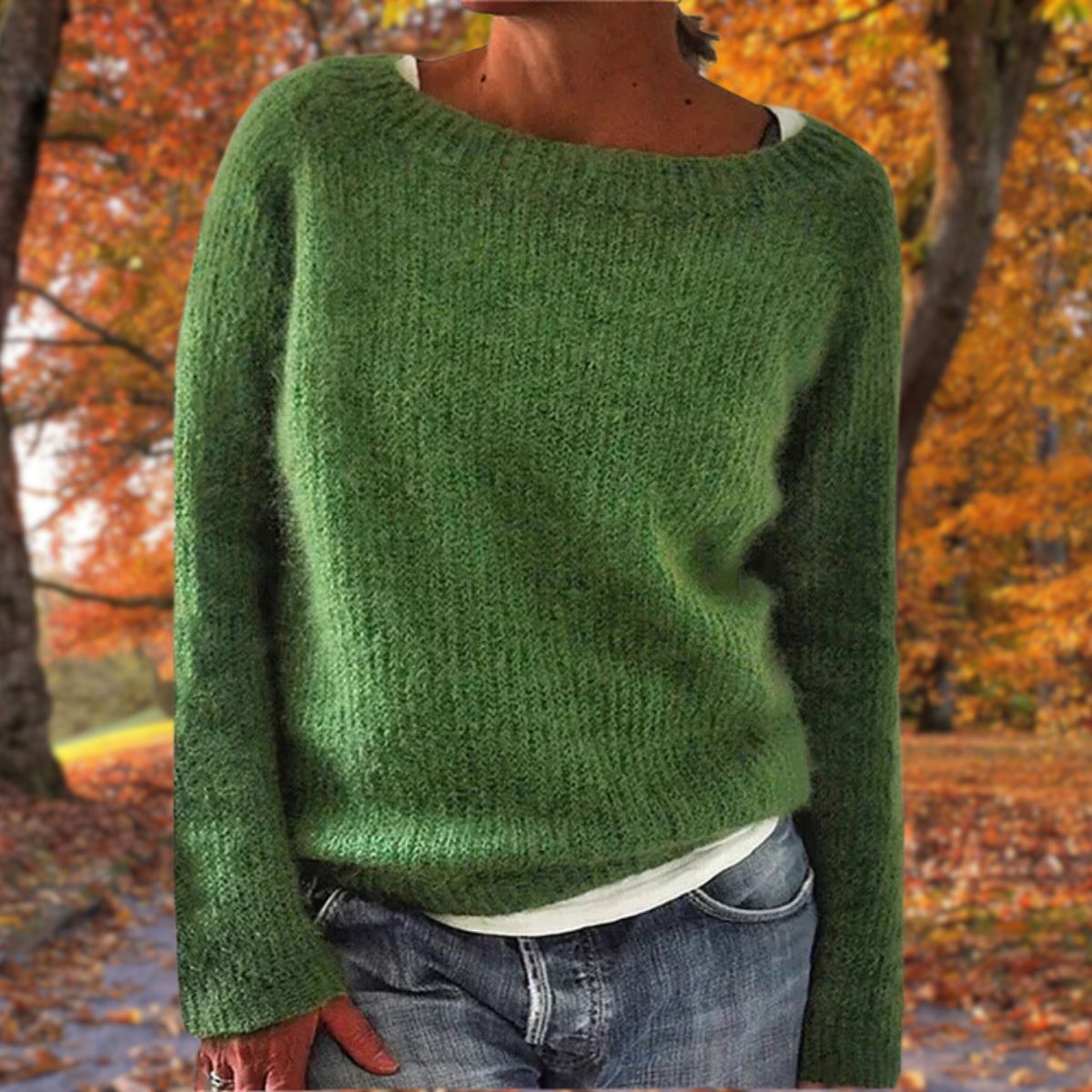 Oliver | Women's Relaxed-Fit Crew Knit Sweater