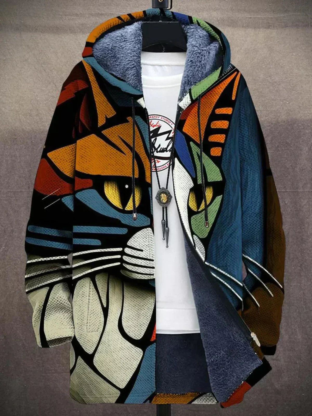 Silke | Women's Art-Print Cardigan Sweater