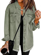 Svea | Women's Relaxed-Fit Denim Jacket – Casual Outings