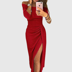 Karin | Women's Halter Neck Maxi Dress