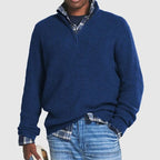 Marcus | Men's Zip Collar Classic Sweater