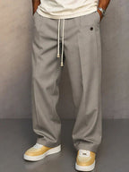 Sylvie | Men's Drawstring Trousers – Tailored Everyday Comfort