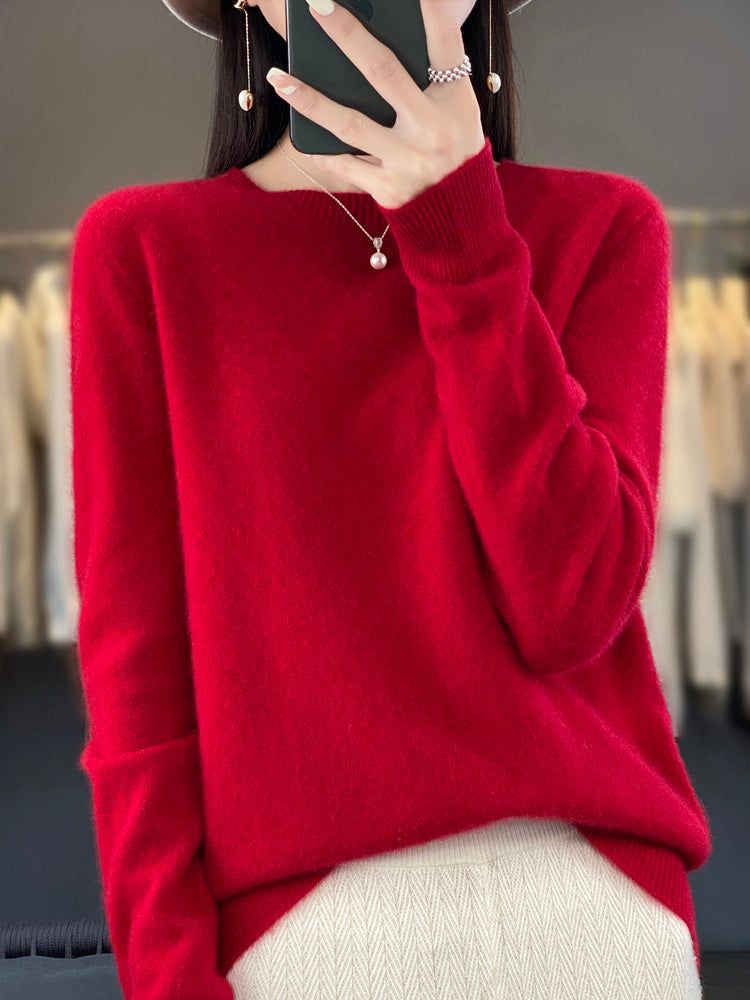 Ravena | Women's Oversized Pullover Sweater – Relaxed Fit