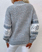 Pippa | Women's Nordic Pattern Knit Sweater