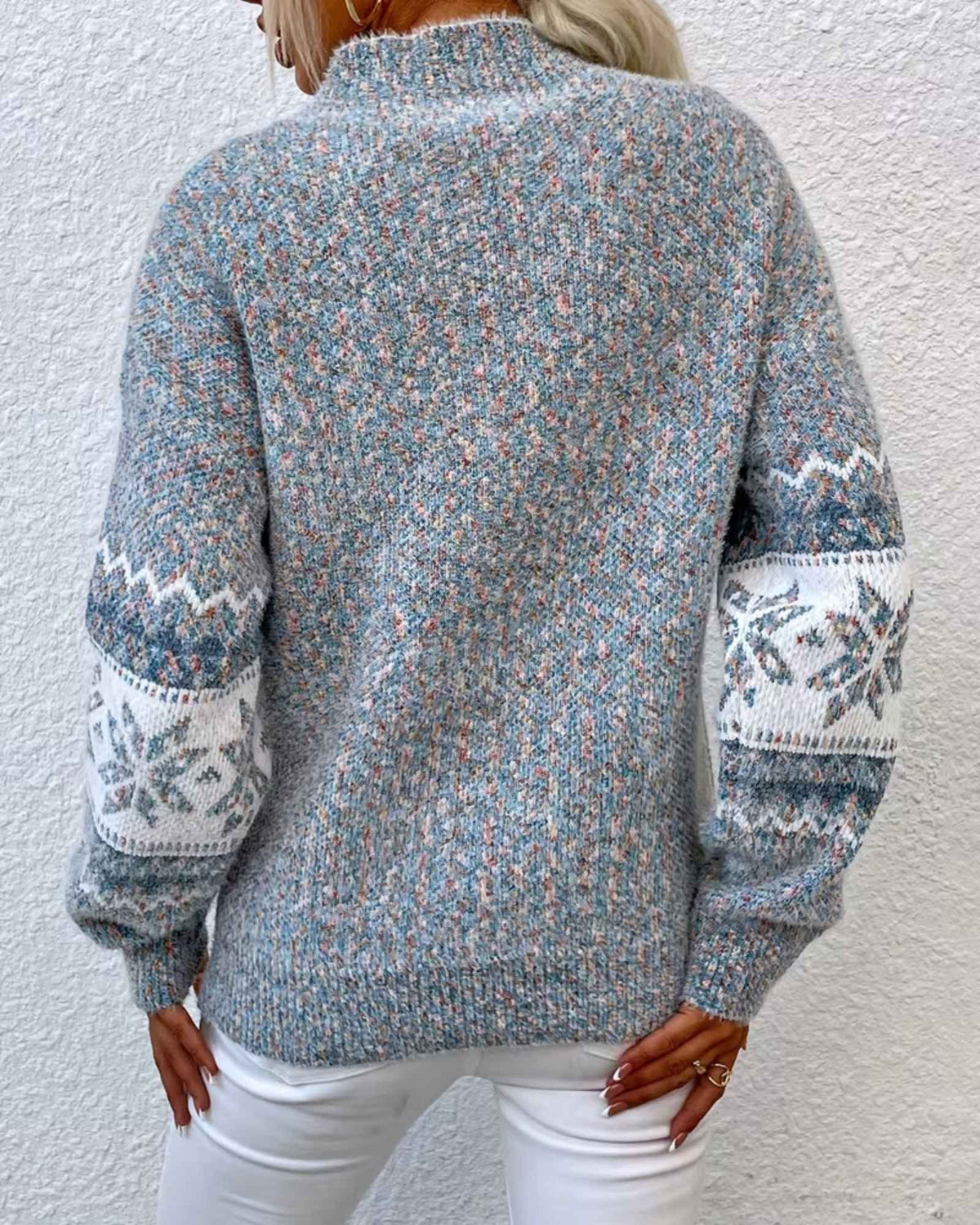 Pippa | Women's Nordic Pattern Knit Sweater