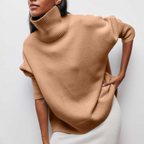 Romy | Women's Turtleneck Knit Sweater – Winter Style
