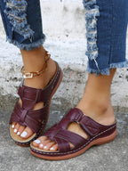 Esmee | Women's Wedge Sandal with Cushioned Footbed