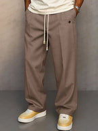 Sylvie | Men's Drawstring Trousers – Tailored Everyday Comfort