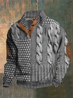 Elias | Men's Relaxed Crew Neck Winter Sweater