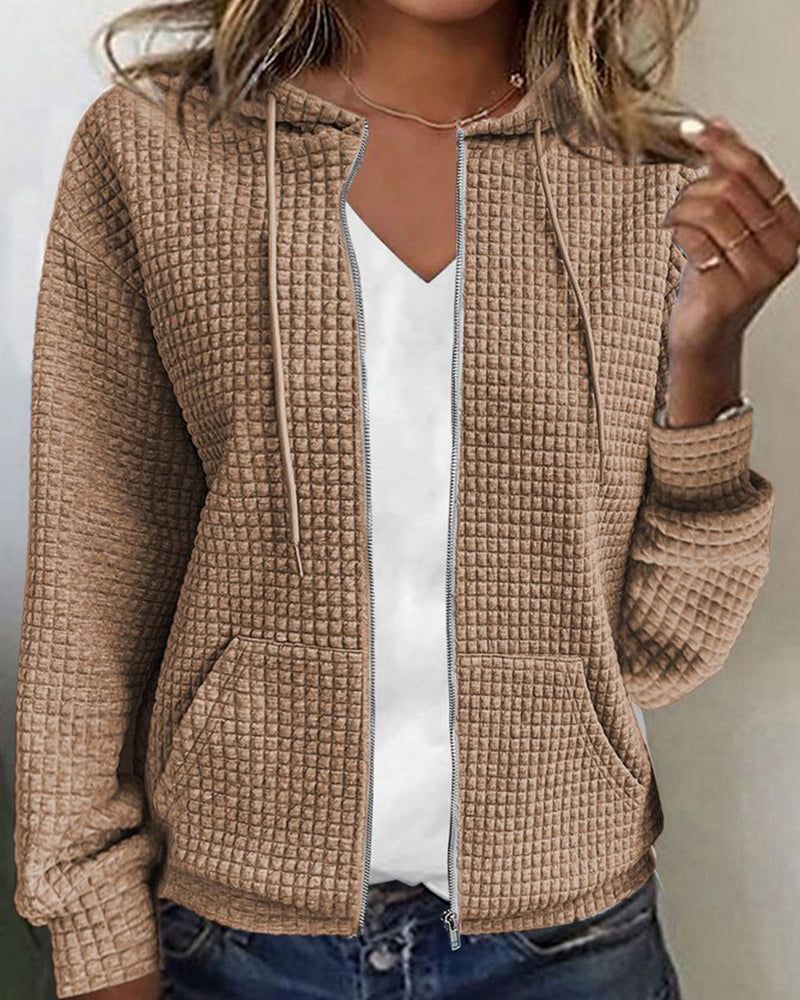 Nova | Women's Relaxed-Fit Zip Cardigan With Pockets