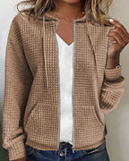 Nova | Women's Relaxed-Fit Zip Cardigan With Pockets