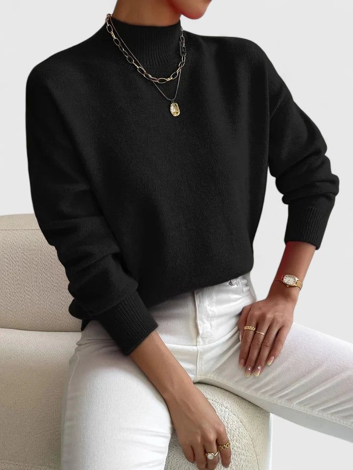 Marcha | Women's Elegant Turtleneck Knit Sweater