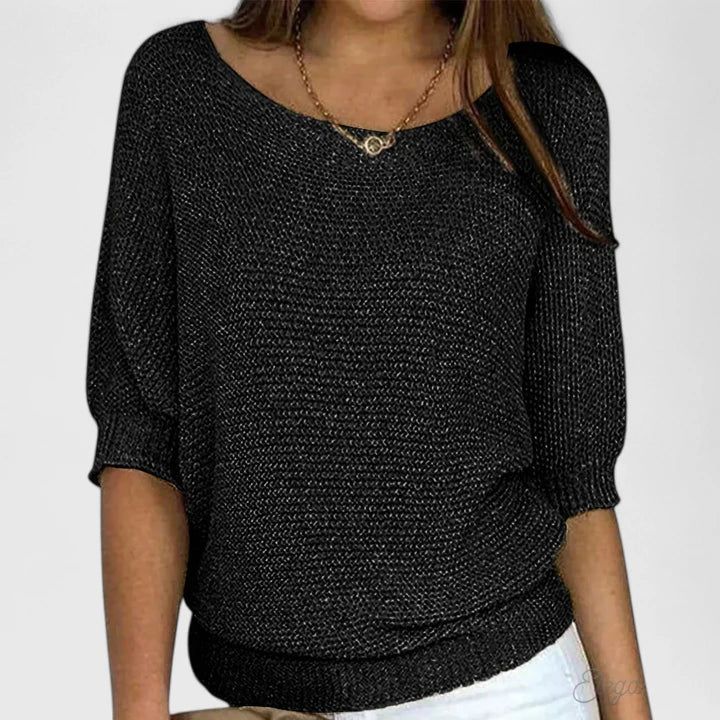 Isla | Women's Relaxed Crew Neck Comfortable Sweater