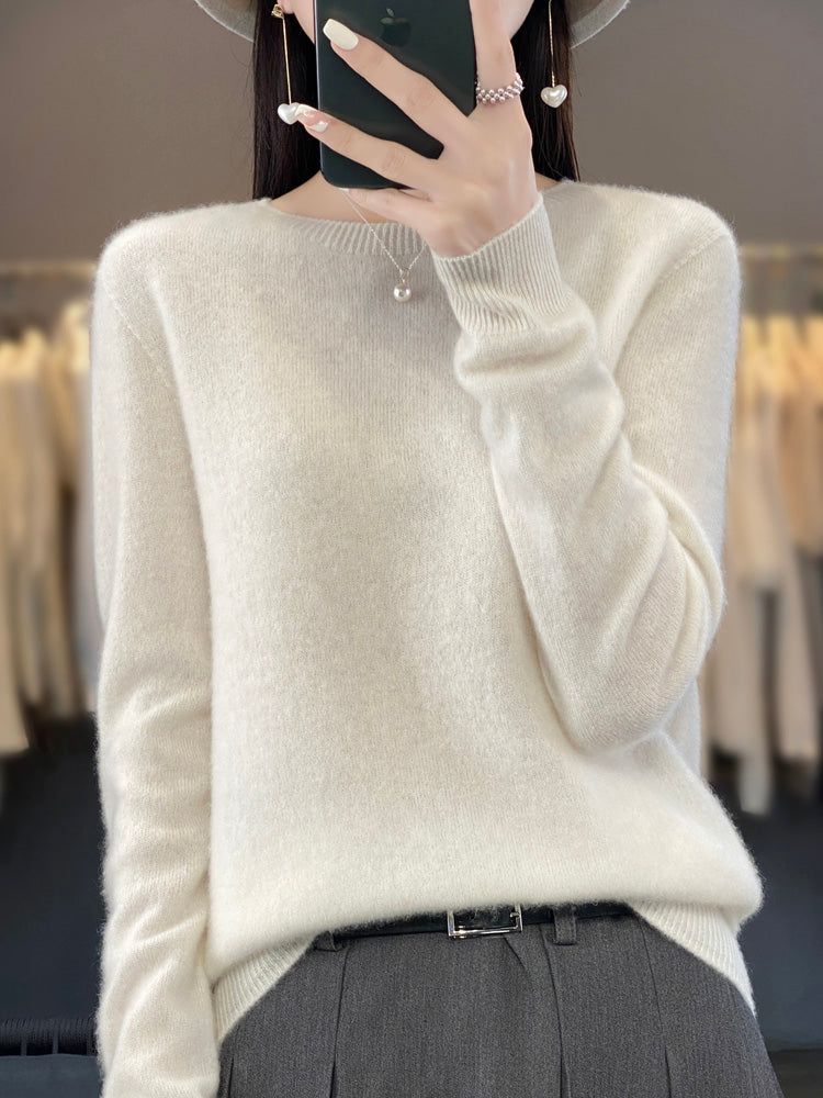 Ravena | Women's Oversized Pullover Sweater – Relaxed Fit