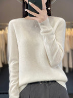 Ravena | Women's Oversized Pullover Sweater – Relaxed Fit