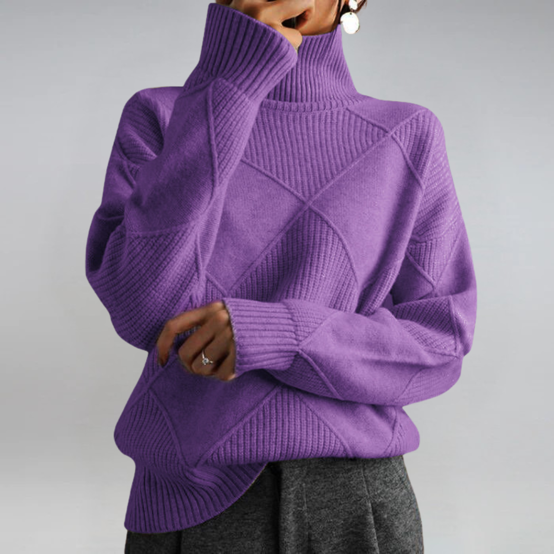 Odette | Women's Relaxed-Fit Turtleneck Sweater