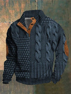 Elias | Men's Relaxed Crew Neck Winter Sweater