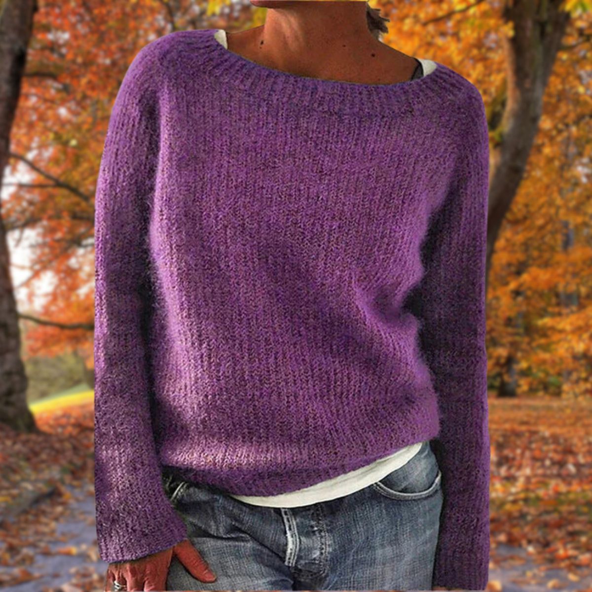 Oliver | Women's Relaxed-Fit Crew Knit Sweater
