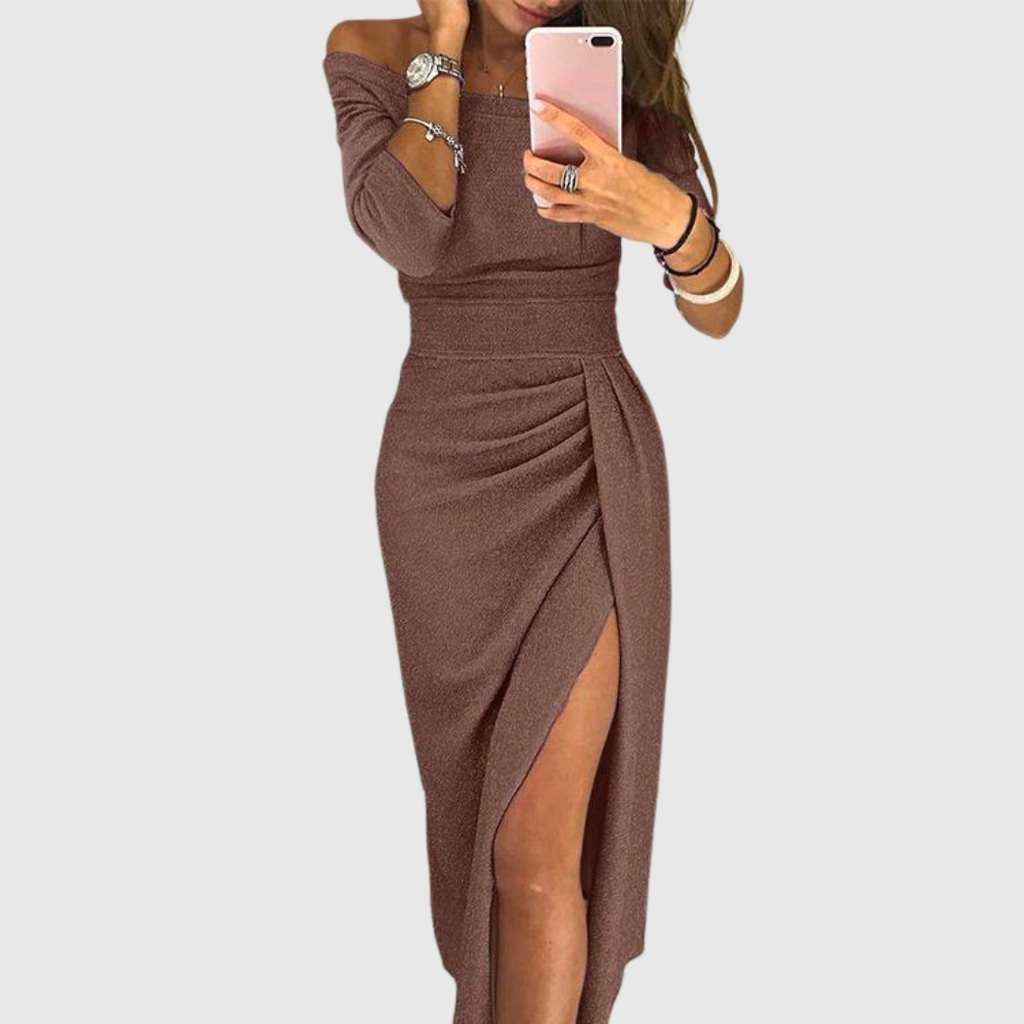 Karin | Women's Halter Neck Maxi Dress