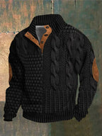 Elias | Men's Relaxed Crew Neck Winter Sweater