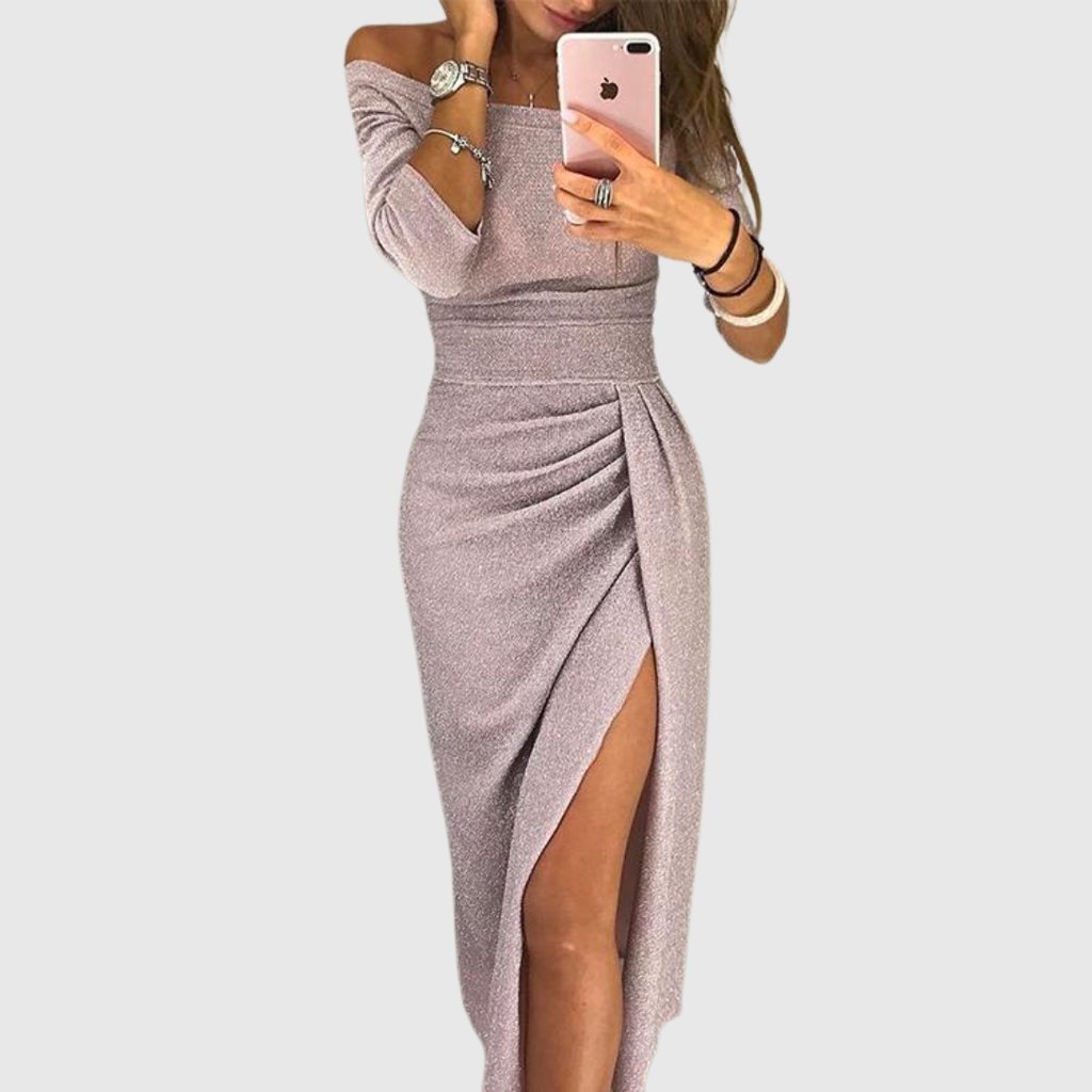 Karin | Women's Halter Neck Maxi Dress