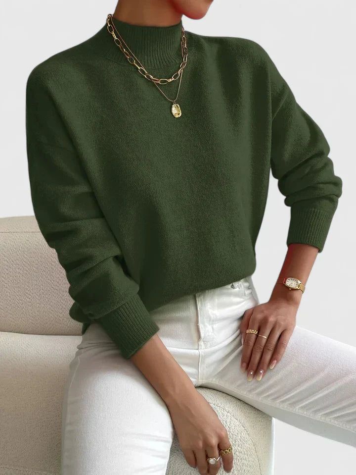 Marcha | Women's Elegant Turtleneck Knit Sweater