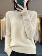 Ravena | Women's Oversized Pullover Sweater – Relaxed Fit