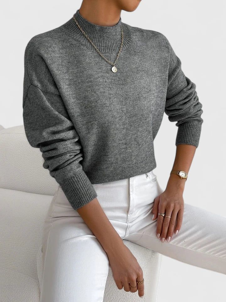 Marcha | Women's Elegant Turtleneck Knit Sweater