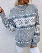 Pippa | Women's Nordic Pattern Knit Sweater